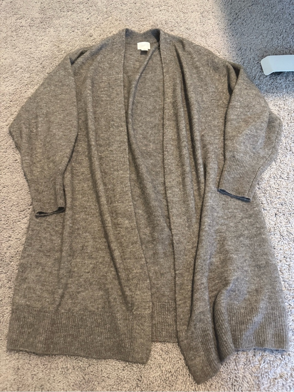 H&M Longline Open-Front Cardigan